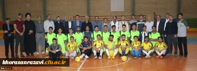 به مناسبت هفته تربیت بدنی برگزار شد؛
برگزاری بازی های دوستانه تیم های ورزشی دانشگاه فرهنگیان پردیس شهید بهشتی مشهد و واحد شهید رجایی تربت حیدریه