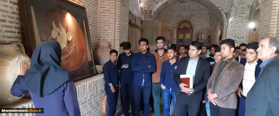 شرکت دانشجویان جدید الورود در سبزوار گردی