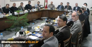 بیست و هفتمین جلسه شبکه های علمی دانشگاه های استان خراسان رضوی