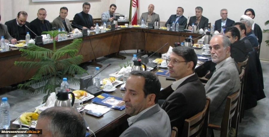 بیست و هفتمین جلسه شبکه های علمی دانشگاه های استان خراسان رضوی