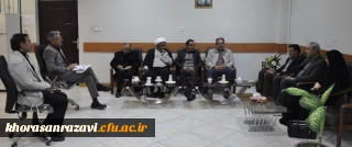 برگزاری جلسه بررسی ضرورت و نحوه استقرار میز خدمت در دانشگاه فرهنگیان