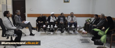برگزاری جلسه بررسی ضرورت و نحوه استقرار میز خدمت در دانشگاه فرهنگیان