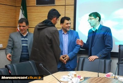 حضور دکتر محمدی مشاور عالی ریاست دانشگاه و معاون فرهنگی و اجتماعی دانشگاه فرهنگیان در واحد دانشگاهی ثامن الحجج (ع) مشهد 2