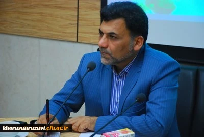 حضور دکتر محمدی مشاور عالی ریاست دانشگاه و معاون فرهنگی و اجتماعی دانشگاه فرهنگیان در واحد دانشگاهی ثامن الحجج (ع) مشهد 2