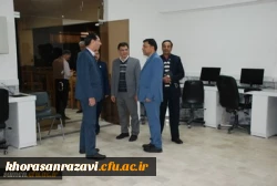 حضور دکتر محمدی مشاور عالی ریاست دانشگاه و معاون فرهنگی و اجتماعی دانشگاه فرهنگیان در واحد دانشگاهی ثامن الحجج (ع) مشهد 2