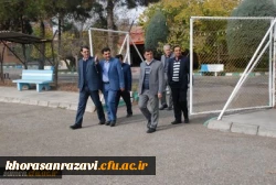 حضور دکتر محمدی مشاور عالی ریاست دانشگاه و معاون فرهنگی و اجتماعی دانشگاه فرهنگیان در واحد دانشگاهی ثامن الحجج (ع) مشهد 6