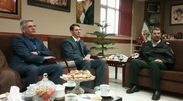 دیدار با فرمانده نیروی انتظامی استان