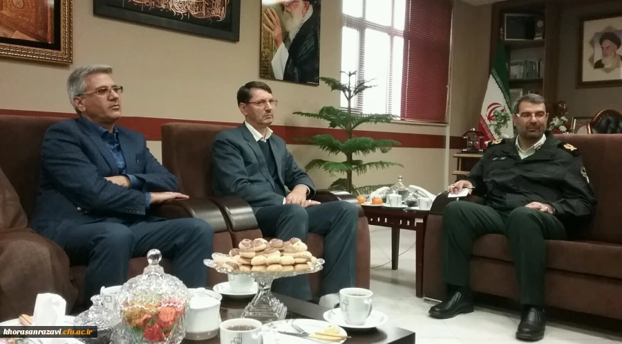 دیدار با فرمانده نیروی انتظامی استان