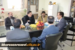 دکتر روشندل معاون آموزشی وتحصیلات تکمیلی دانشگاه فرهنگیان از واحد شهید رجایی تربت حیدریه بازدید کرد.