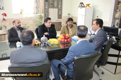 بازدید معاون آموزشی وتحصیلات تکمیلی دانشگاه فرهنگیان کشور از واحد شهید رجایی تربت حیدریه