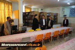 بازدید معاون آموزشی وتحصیلات تکمیلی دانشگاه فرهنگیان کشور از واحد شهید رجایی تربت حیدریه 2