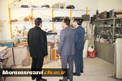 بازدید معاون آموزشی وتحصیلات تکمیلی دانشگاه فرهنگیان کشور از واحد شهید رجایی تربت حیدریه 3