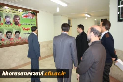 بازدید معاون آموزشی وتحصیلات تکمیلی دانشگاه فرهنگیان کشور از واحد شهید رجایی تربت حیدریه 6