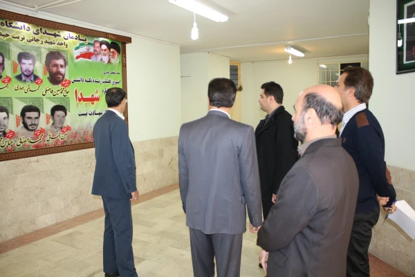 بازدید معاون آموزشی وتحصیلات تکمیلی دانشگاه فرهنگیان کشور از واحد شهید رجایی تربت حیدریه 6