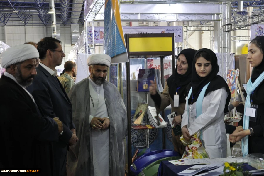 نگاهی به فعالیت های غرفه دانشگاه فرهنگیان در نمایشگاه پژوهش و فناوری خراسان رضوی