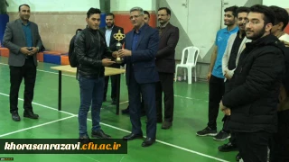 معاون امور دانشجویی و توسعه منابع دانشگاه فرهنگیان خراسان رضوی:
امسال تیم های اعزامی به المپیاد ورزشی دانشجویان مورد حمایت قرار خواهند گرفت