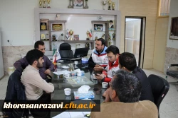 بازدید میدانی کارشناسان مدیریت بحران شهرستان از دانشگاه فرهنگیان واحد شهید رجایی تربت حیدریه  2