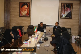 بازدید دانش آموزان دبیرستان فرزانگان شهرستان تربت حیدریه از دانشگاه فرهنگیان واحد شهید رجایی تربت حیدریه