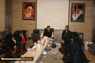 بازدید دانش آموزان دبیرستان فرزانگان شهرستان تربت حیدریه از دانشگاه فرهنگیان واحد شهید رجایی تربت حیدریه