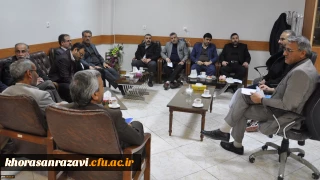 معاون توسعه منابع و امور دانشجویی دانشگاه فرهنگیان خراسان رضوی:
باید با پیش بینی و شناخت نقاط ضعف و چالش برانگیز ، از وقوع آسیب های احتمالی پیشگیری کرد