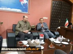 دیدار معاون پژوهشی و فناوری دانشگاه فرهنگیان با سرپرست معاونت سیاسی استانداری خراسان رضوی