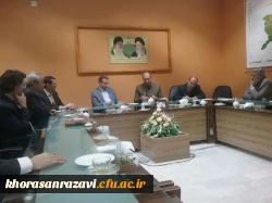 دیدار معاون پژوهشی و فناوری دانشگاه فرهنگیان با سرپرست معاونت سیاسی استانداری خراسان رضوی  3