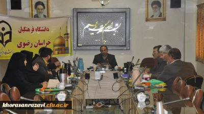 در جلسه کارشناسان حراست دانشگاه فرهنگیان خراسان رضوی عنوان شد:
آمادگی حراست برای همکاری با کلیه واحدها در جهت نیل به اهداف سازمانی