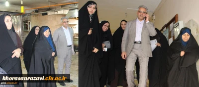 بازدید معاون دانشجویی دانشگاه فرهنگیان کشور از پردیس شهید هاشمی نژاد مشهد