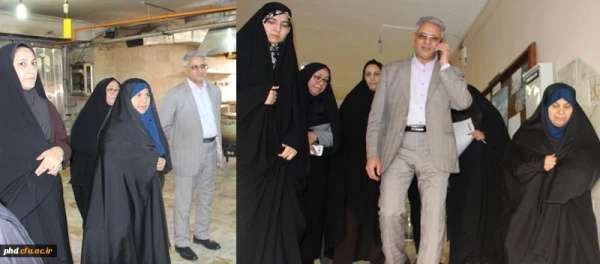 بازدید معاون دانشجویی دانشگاه فرهنگیان کشور از پردیس شهید هاشمی نژاد مشهد