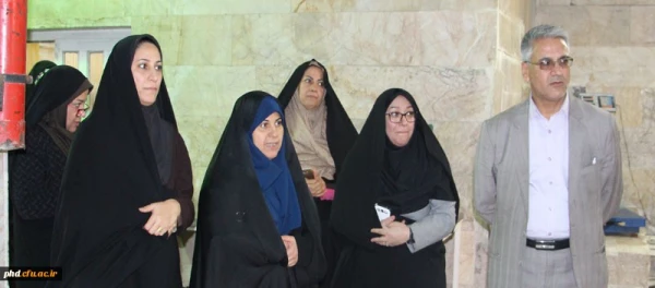 بازدید معاون دانشجویی دانشگاه فرهنگیان کشور از پردیس شهید هاشمی نژاد مشهد 3