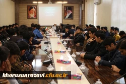 جلسه گفتمان دینی و بصیرتی دانشجویان واحد شهید رجایی تربت حیدریه