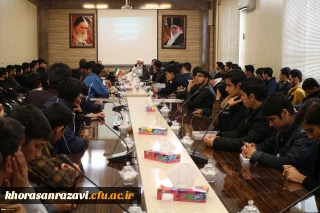 با حضور امام جمعه تربت حیدریه برگزار شد؛
  جلسه گفتمان دینی و بصیرتی دانشجویان واحد شهید رجایی تربت حیدریه