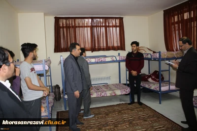 بازدید مدیر کل پشتیبانی ورفاه کارکنان و معاون مدیرکل حقوقی سازمان مرکزی دانشگاه فرهنگیان کشور از واحد شهید رجایی تربت حیدریه
