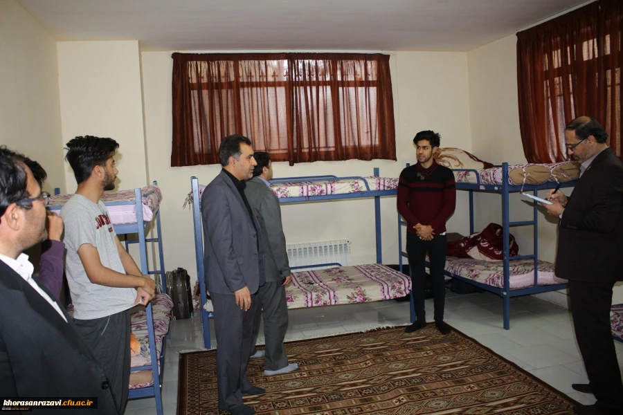 بازدید مدیر کل پشتیبانی ورفاه کارکنان و معاون مدیرکل حقوقی سازمان مرکزی دانشگاه فرهنگیان کشور از واحد شهید رجایی تربت حیدریه