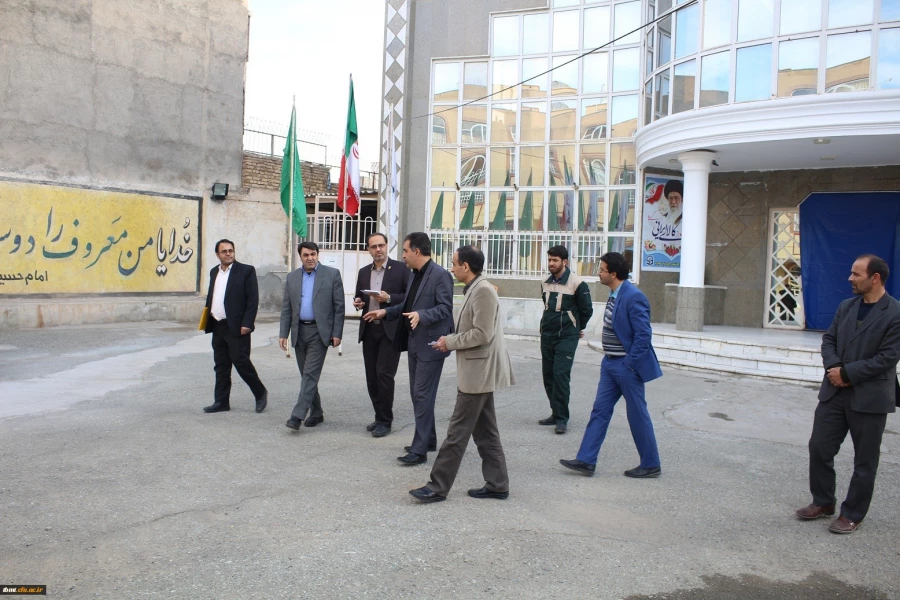 بازدید مدیر کل پشتیبانی ورفاه کارکنان و معاون مدیرکل حقوقی سازمان مرکزی دانشگاه فرهنگیان کشور از واحد شهید رجایی تربت حیدریه 2