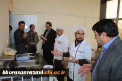 بازدید مدیر کل پشتیبانی ورفاه کارکنان و معاون مدیرکل حقوقی سازمان مرکزی دانشگاه فرهنگیان کشور از واحد شهید رجایی تربت حیدریه 3