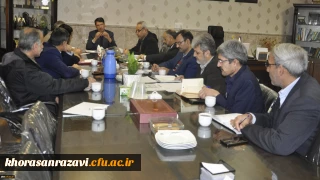 با حضور مدیر امور پردیس های دانشگاه فرهنگیان خراسان رضوی برگزار شد؛
 جلسه هماهنگی و برنامه ریزی امتحانات پایان نیم سال اول