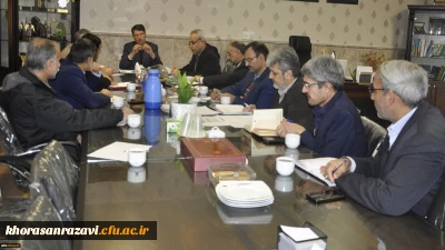 با حضور مدیر امور پردیس های دانشگاه فرهنگیان خراسان رضوی برگزار شد؛
 جلسه هماهنگی و برنامه ریزی امتحانات پایان نیم سال اول