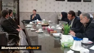 برگزاری جلسه مشترک مسئولان دانشگاه فرهنگیان خراسان رضوی و هیأت ورزش های همگانی مشهد