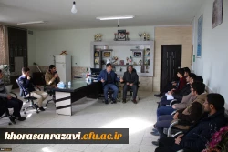 برگزاری جلسه شورای فرهنگی کانون ها،تشکل ها ،انجمن های علمی وشورای صنفی دانشگاه فرهنگیان واحد شهید رجایی تربت حیدریه