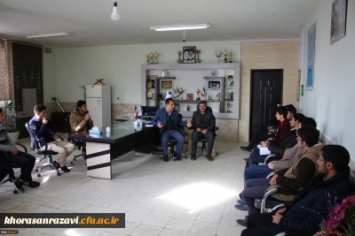 برگزاری جلسه شورای فرهنگی کانون ها،تشکل ها ،انجمن های علمی وشورای صنفی دانشگاه فرهنگیان واحد شهید رجایی تربت حیدریه
