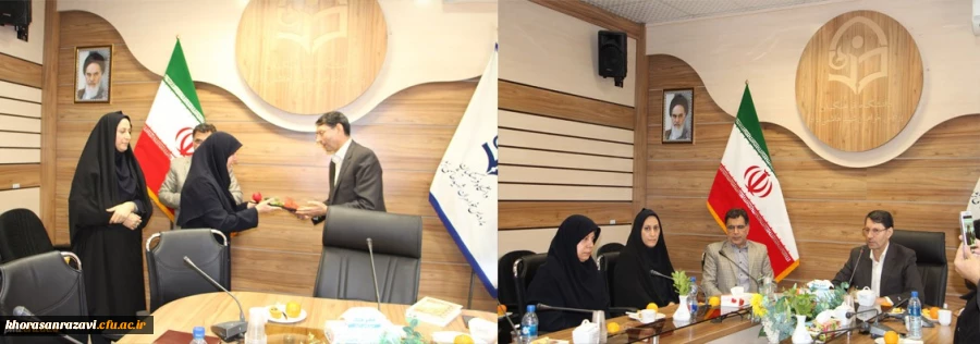 برگزاری آیین معارفه معاون آموزشی پژوهشی و فرهنگی پردیس شهید هاشمی نژاد