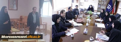 بازدید هیِات نظارت و ارزیابیِ علوم، تحقیقات و فناوری استان از پردیس دانشگاه فرهنگیان شهید هاشمی نژاد مشهد