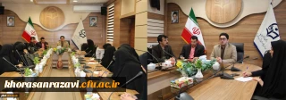 برگزاری نشست هم اندیشی مشاور مدیر کل آموزش و پرورش خراسان رضوی در امور جوانان در پردیس شهید هاشمی نژاد