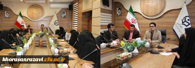 برگزاری نشست هم اندیشی مشاور مدیر کل آموزش و پرورش خراسان رضوی در امور جوانان در پردیس شهید هاشمی نژاد