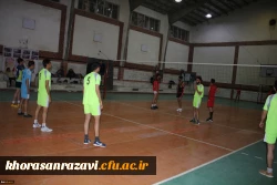 برگزاری مسابقات والیبال ویژه چهل سالگی انقلاب در واحد شهید رجایی تربت حیدریه