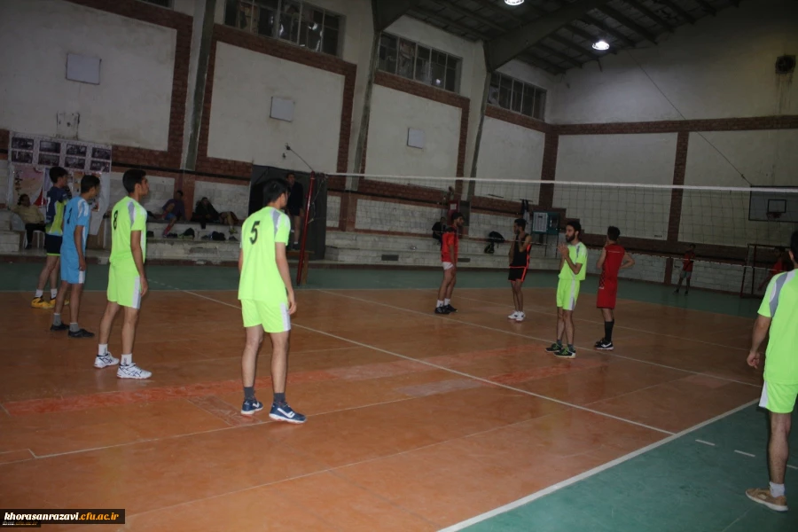 برگزاری مسابقات والیبال ویژه چهل سالگی انقلاب در واحد شهید رجایی تربت حیدریه