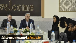 مراسم روز بزرگداشت مقام زن در دانشگاه فرهنگیان خراسان رضوی