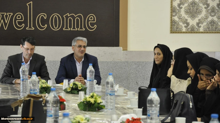 مراسم روز بزرگداشت مقام زن در دانشگاه فرهنگیان خراسان رضوی