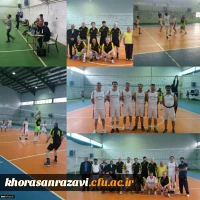 برگزاری مسابقات دوستانه والیبال بین تیم های کارکنان واحد علامه طباطبایی سبزوار و دانشور نیشابور